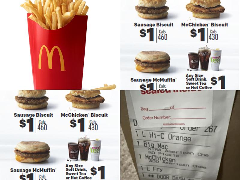 McDonald's Menu