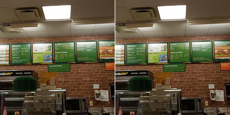 Subway Menu