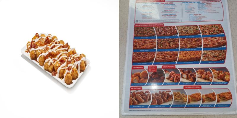 Domino's Pizza Menu