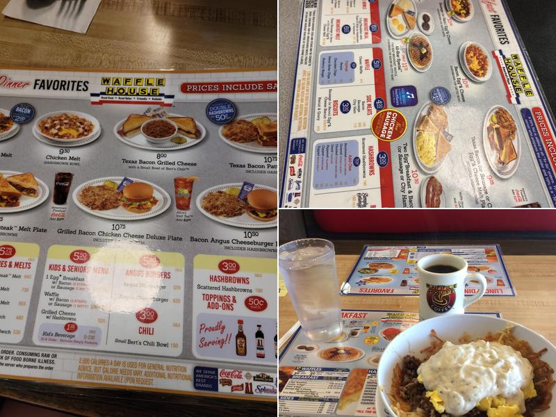 Waffle House Menu