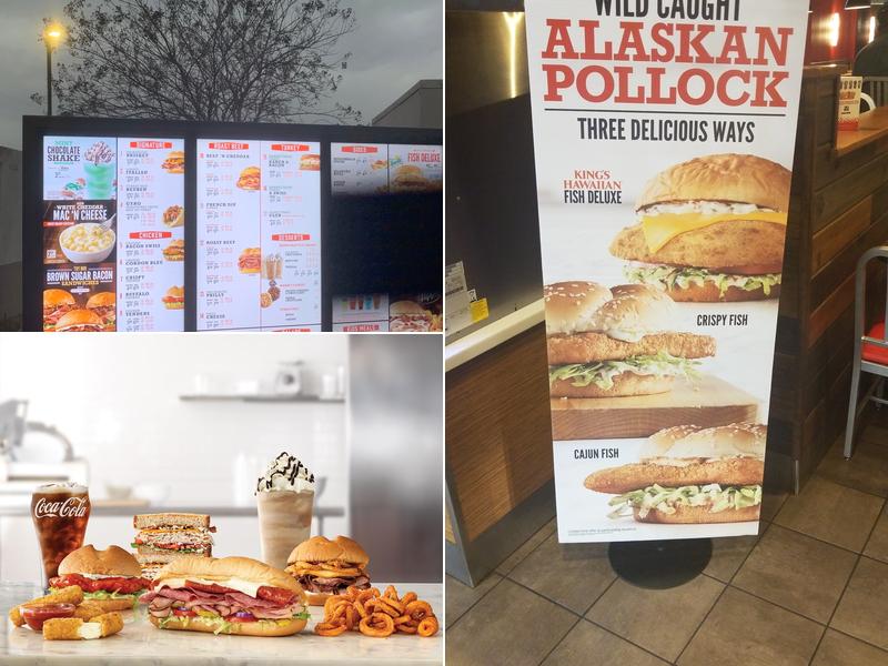 Arby's Menu