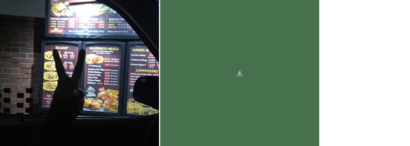 Zaxby's Chicken Fingers & Buffalo Wings Menu