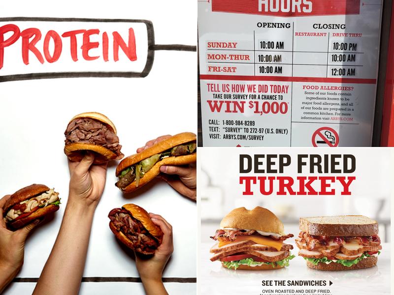 Arby's Menu
