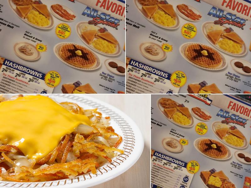Waffle House Menu
