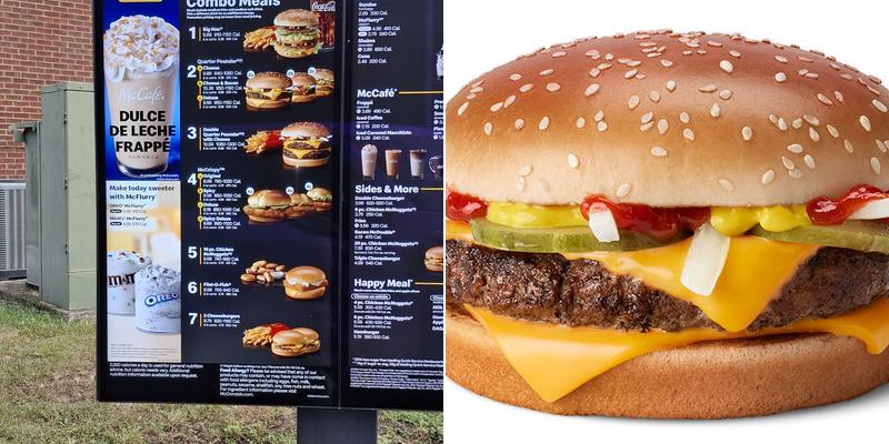 McDonald's Menu