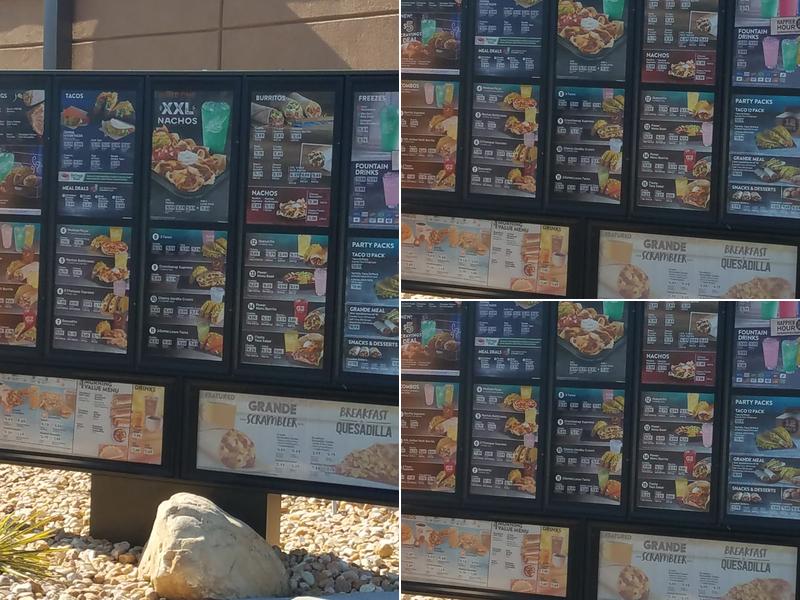 Taco Bell Menu