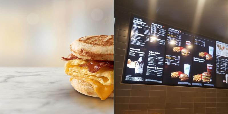 McDonald's Menu