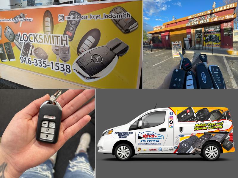 Mobile Auto Keys & Remote Controls