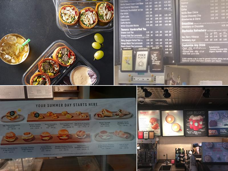 Starbucks Menu