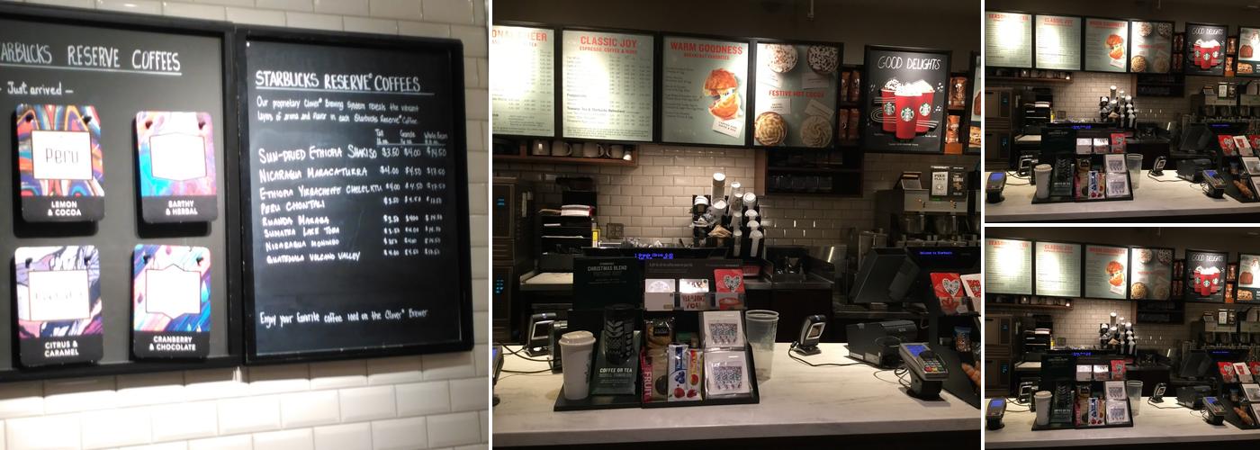 Starbucks Menu