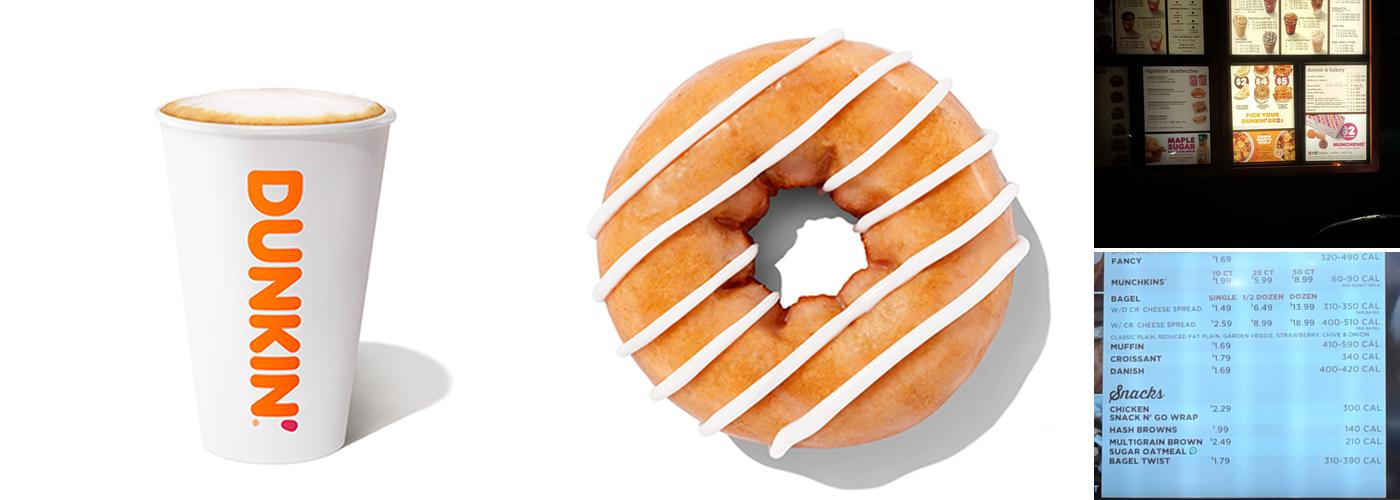 Dunkin' Menu