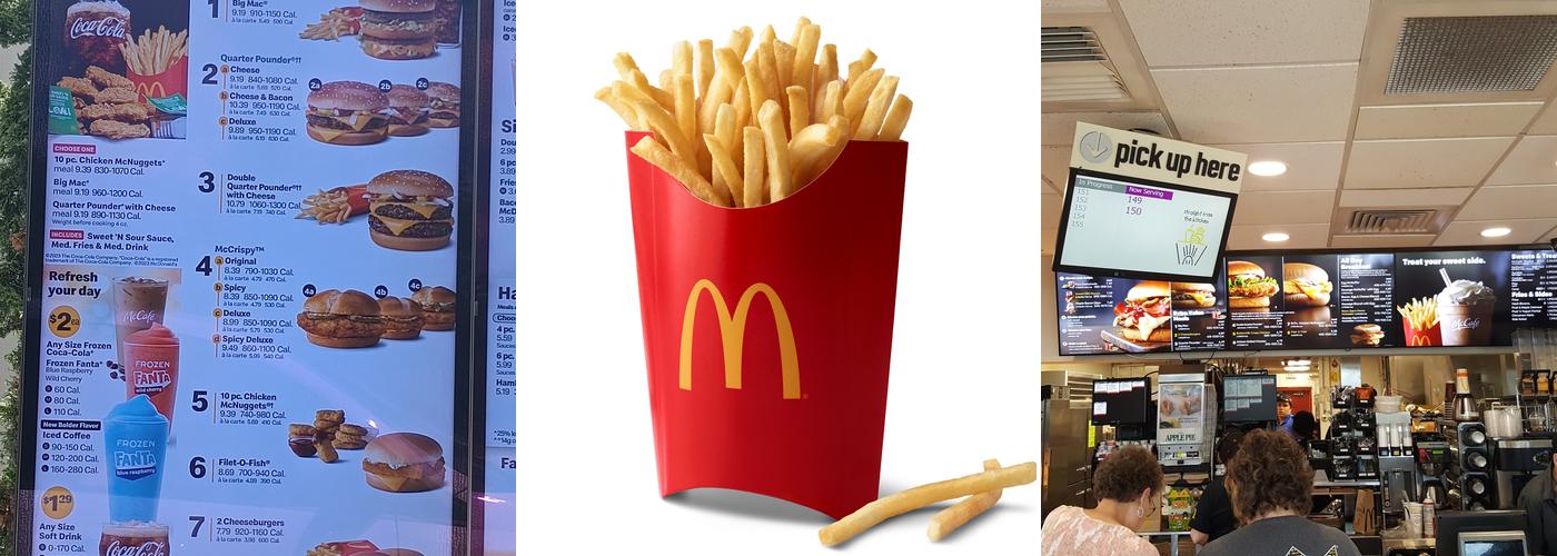 McDonald's Menu