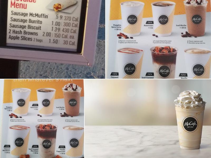McDonald's Menu