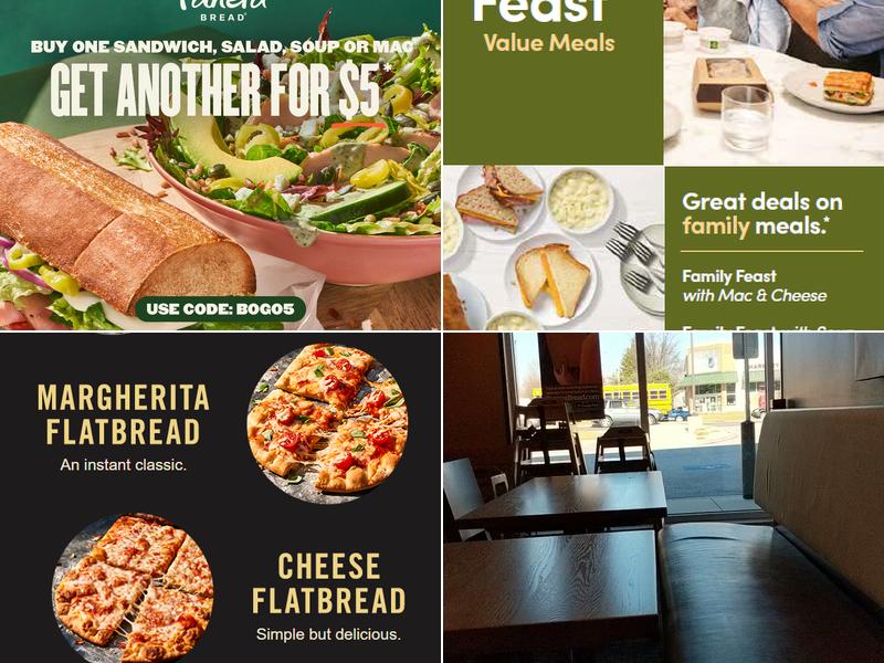 Panera Bread Menu