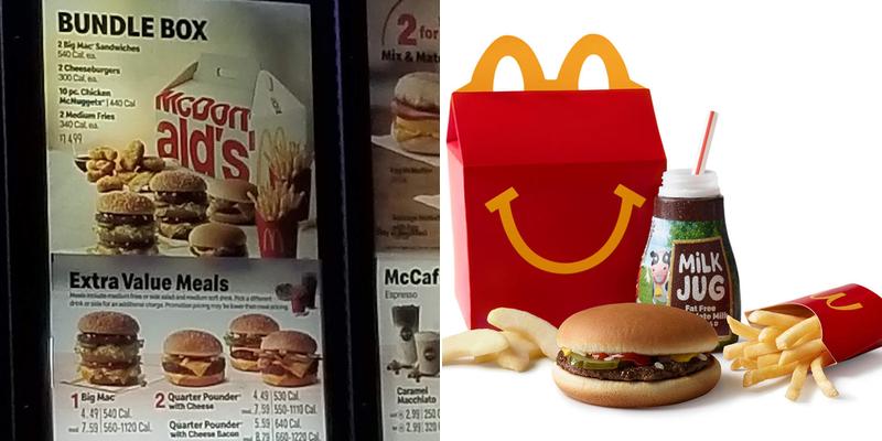 McDonald's Menu