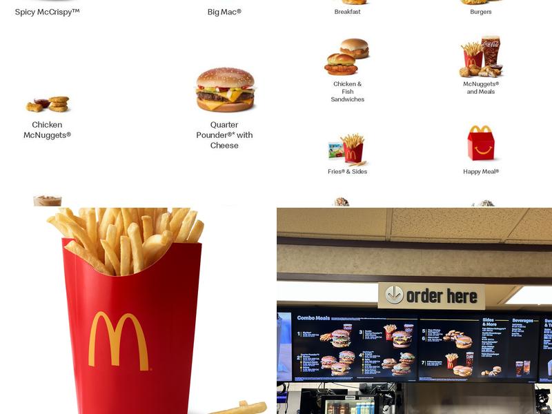 McDonald's Menu