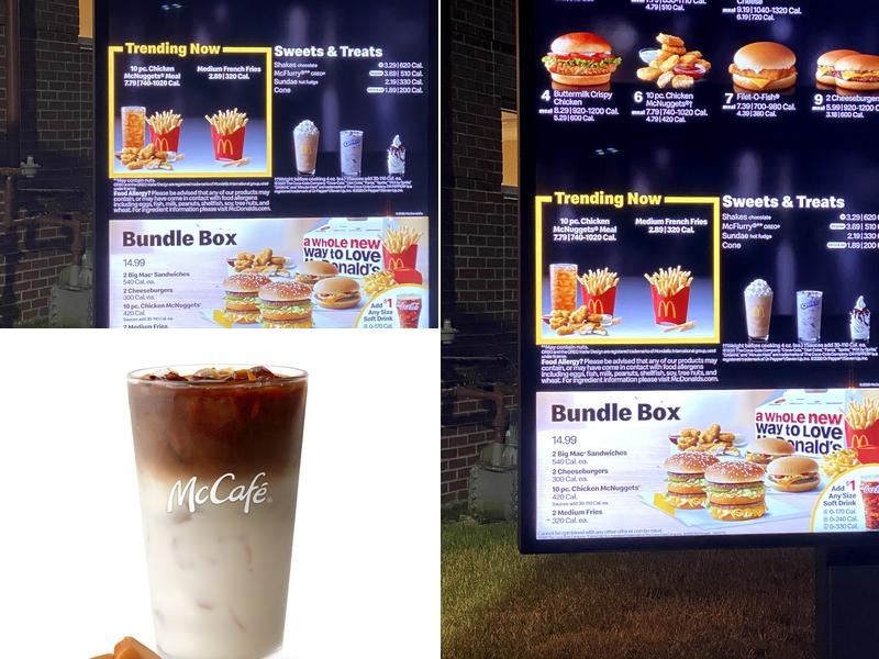McDonald's Menu
