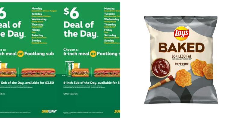 Subway Menu