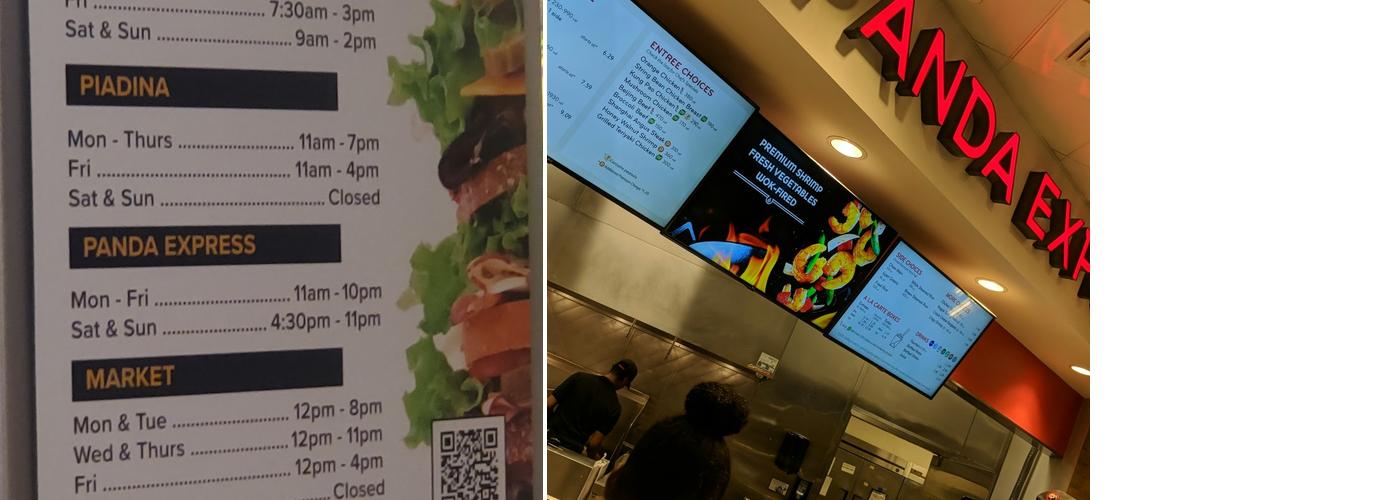 Panda Express Menu