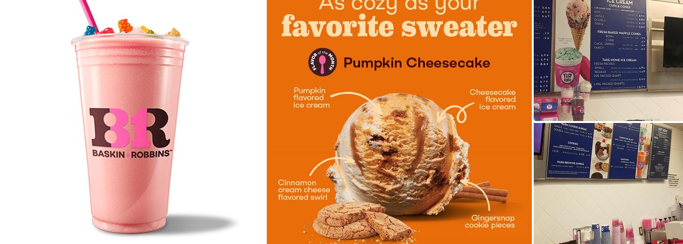 Baskin-Robbins Menu