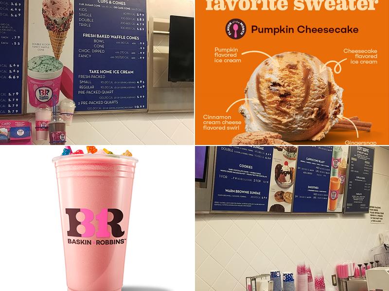 Baskin-Robbins Menu