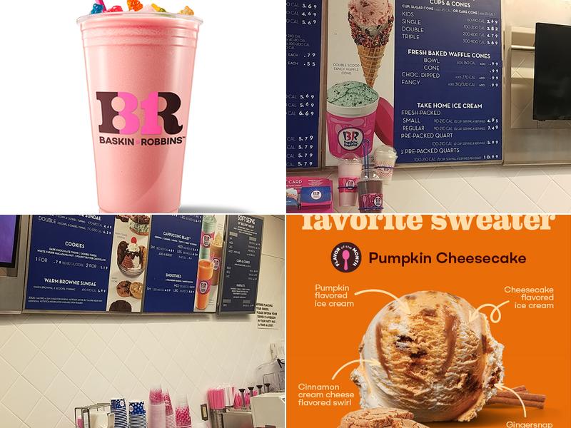 Baskin-Robbins Menu