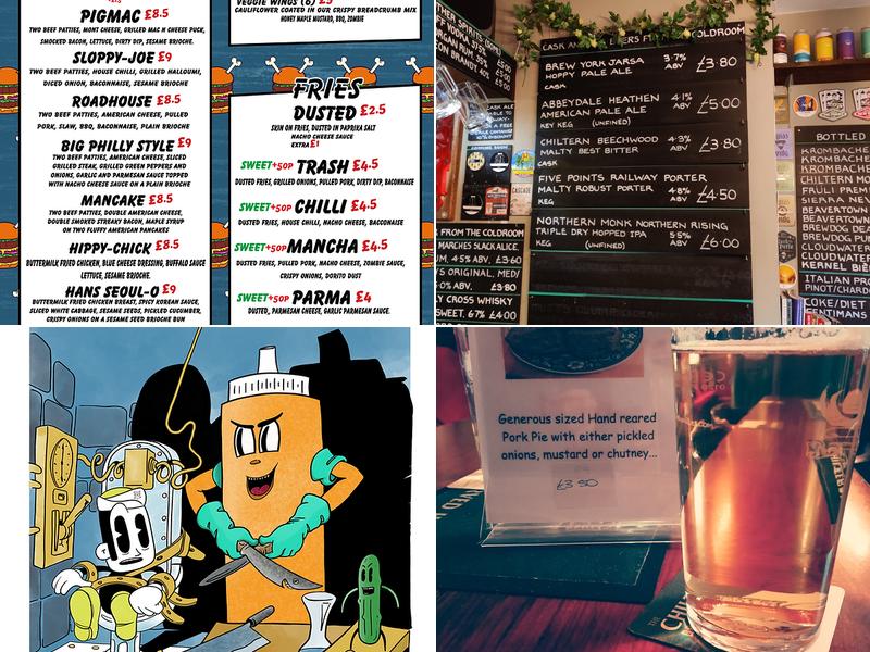 The Bald Buzzard Micropub Menu