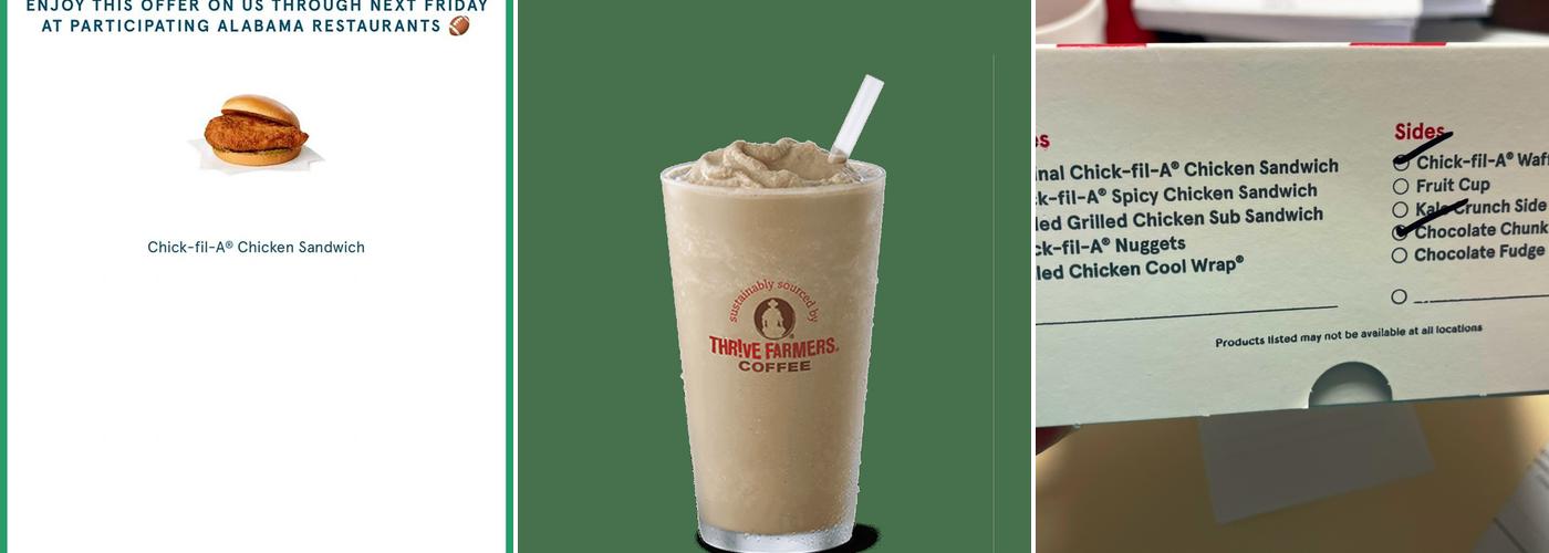 Chick-fil-A Menu