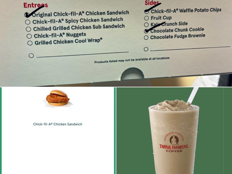 Chick-fil-A Menu