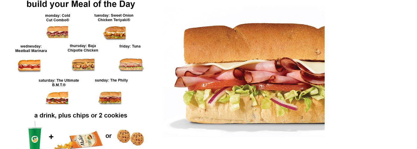 Subway Menu