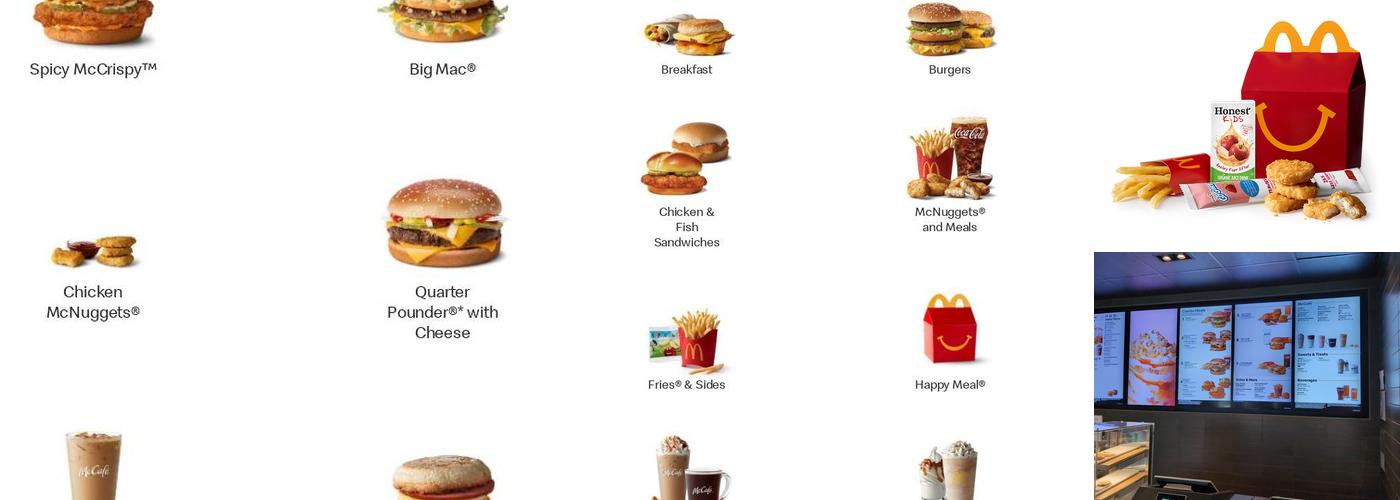 McDonald's Menu