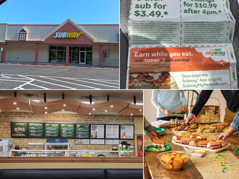 Subway Menu