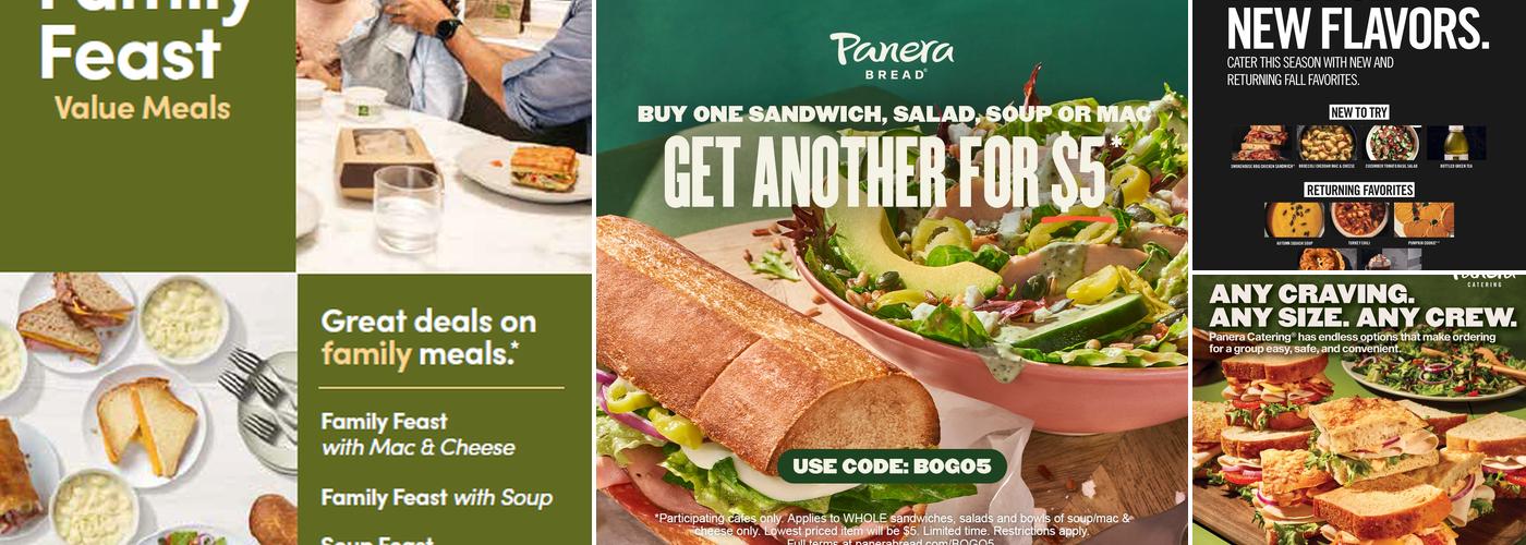 Panera Bread Menu