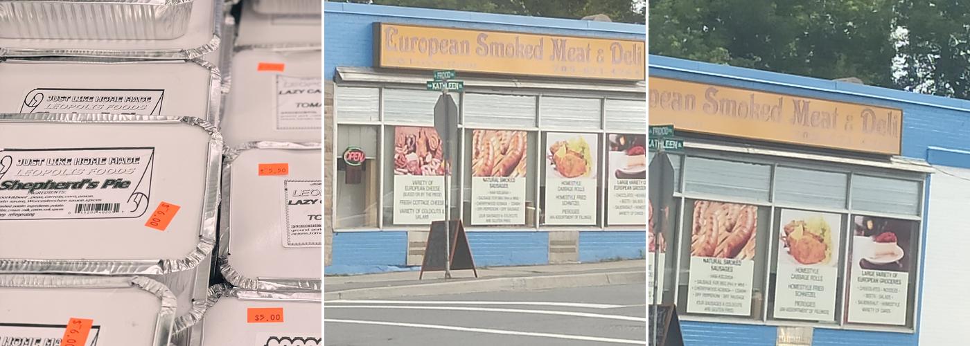 European Smoked Meat & Deli Menu