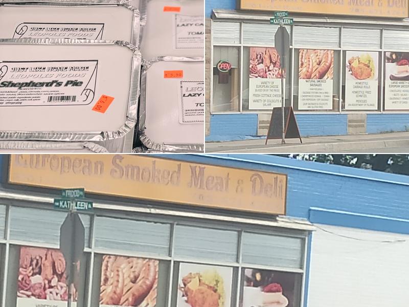 European Smoked Meat & Deli Menu