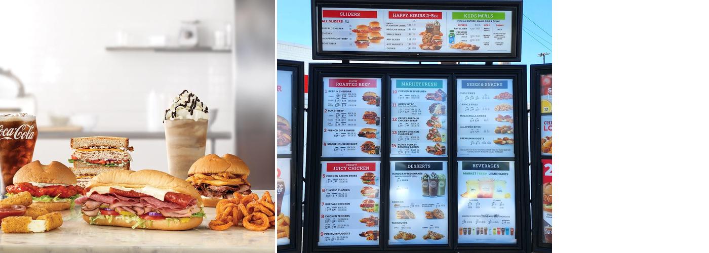 Arby's Menu