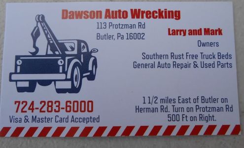 Dawson's Auto Wrecking
