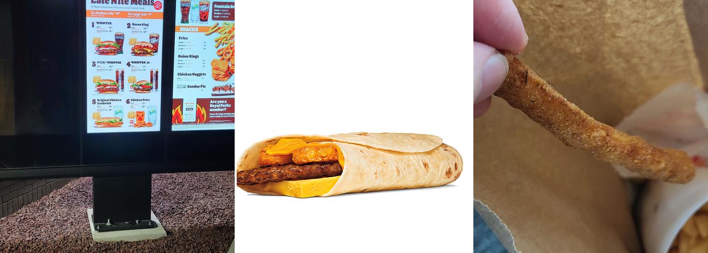 Burger King Menu