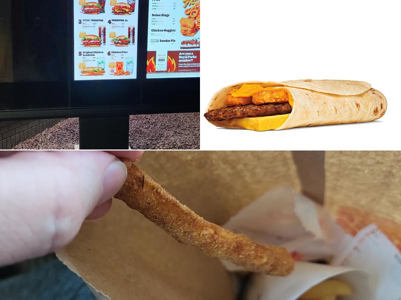 Burger King Menu