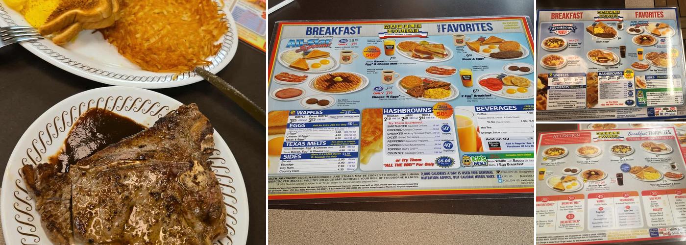 Waffle House Menu