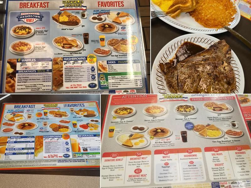 Waffle House Menu