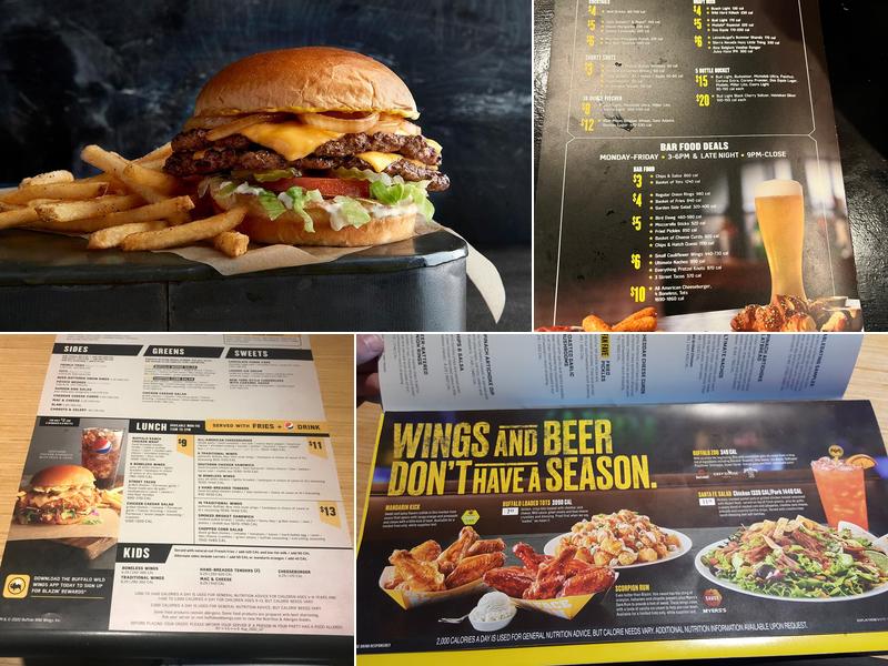 Buffalo Wild Wings Menu