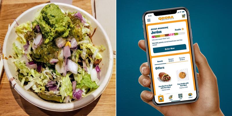 QDOBA Mexican Eats Menu