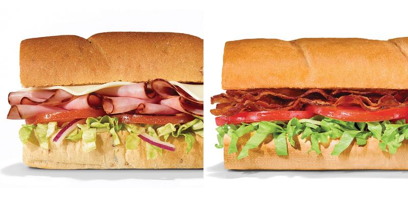 Subway Menu