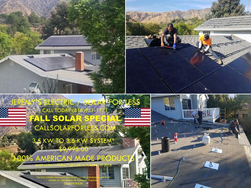 Jeremy's Electric / Solar for Less