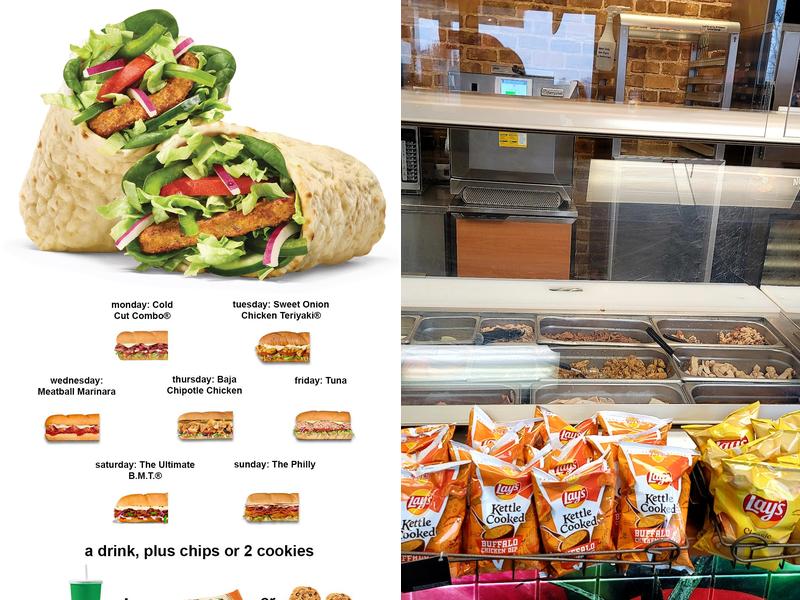 Subway Menu