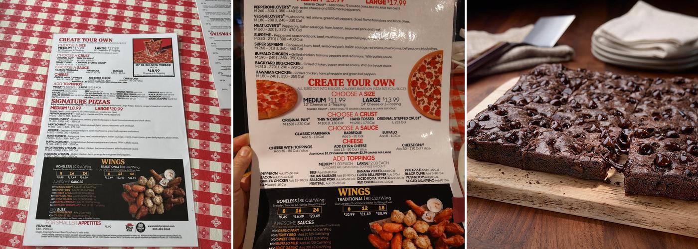 Pizza Hut Menu