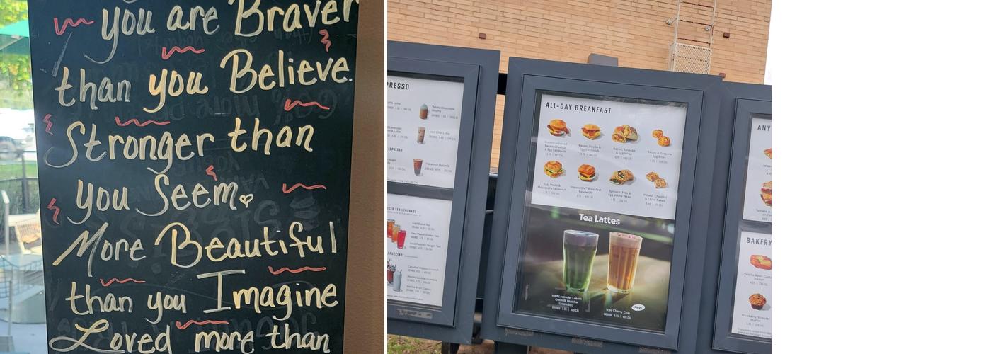 Starbucks Menu