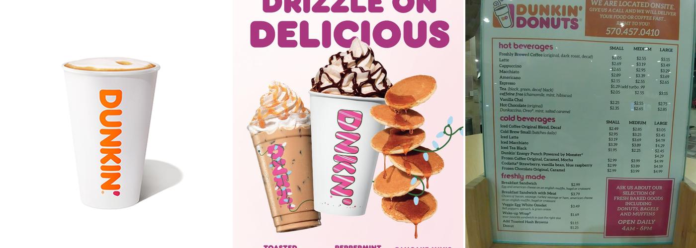 Dunkin' Menu