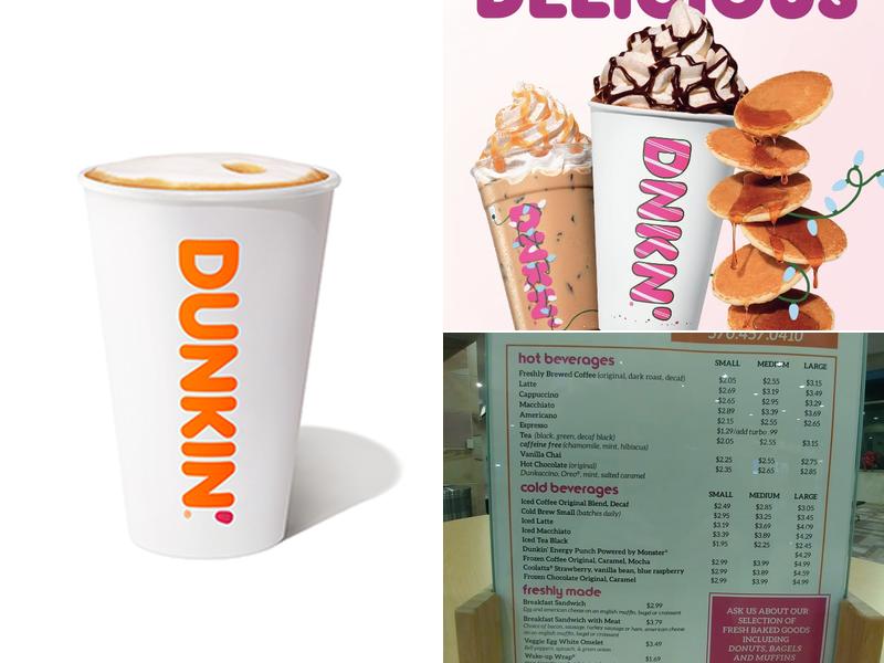 Dunkin' Menu